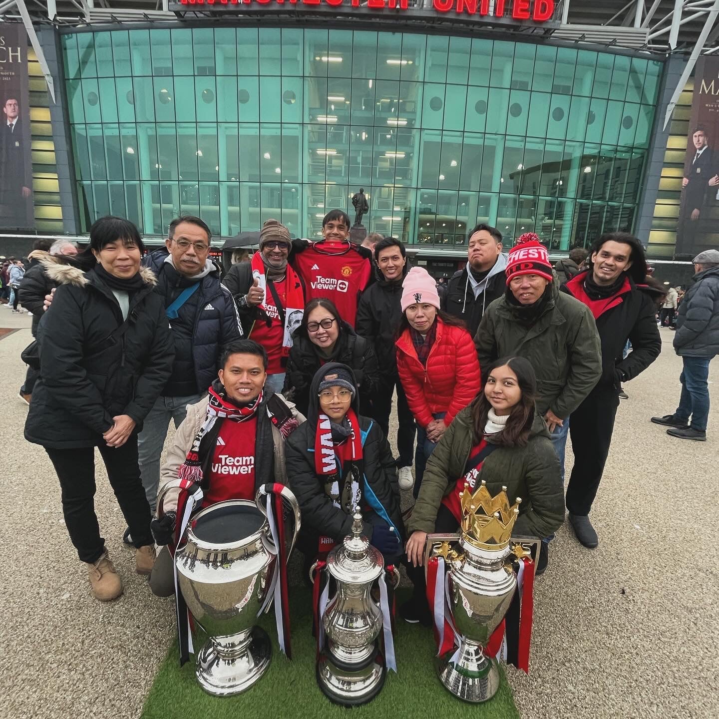 Matchday Affairs travellers at Old Trafford — Manchester United
