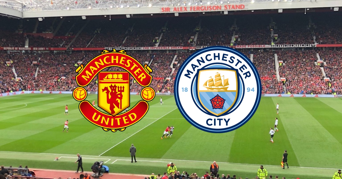 Manchester United v Manchester City at Old Trafford